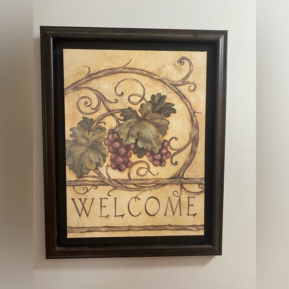 Welcome sign